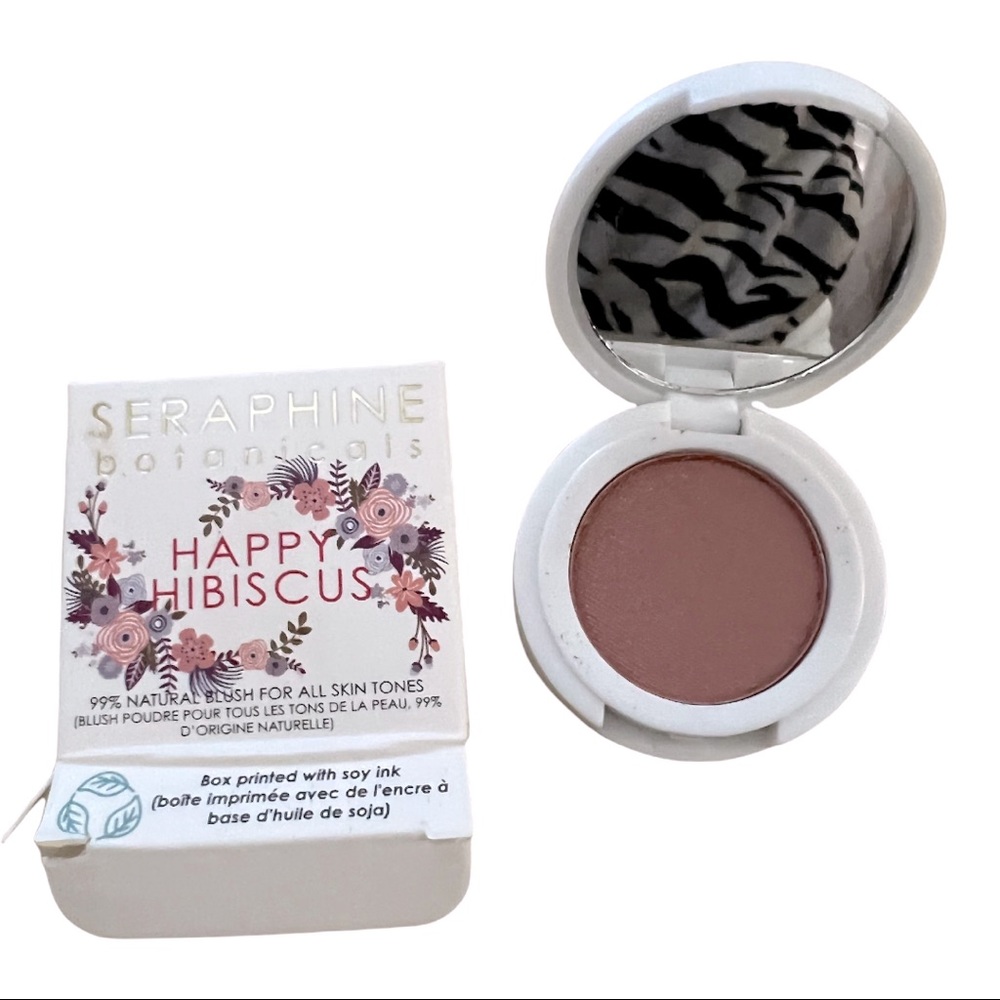 New in Box Seraphine Bionicals 🌸 Happy Hibiscus 🌺 99% Natural Blush